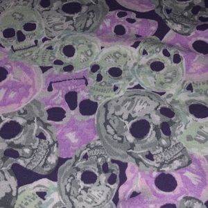 LuLaRoe 2016/17 Halloween pink skulls classic